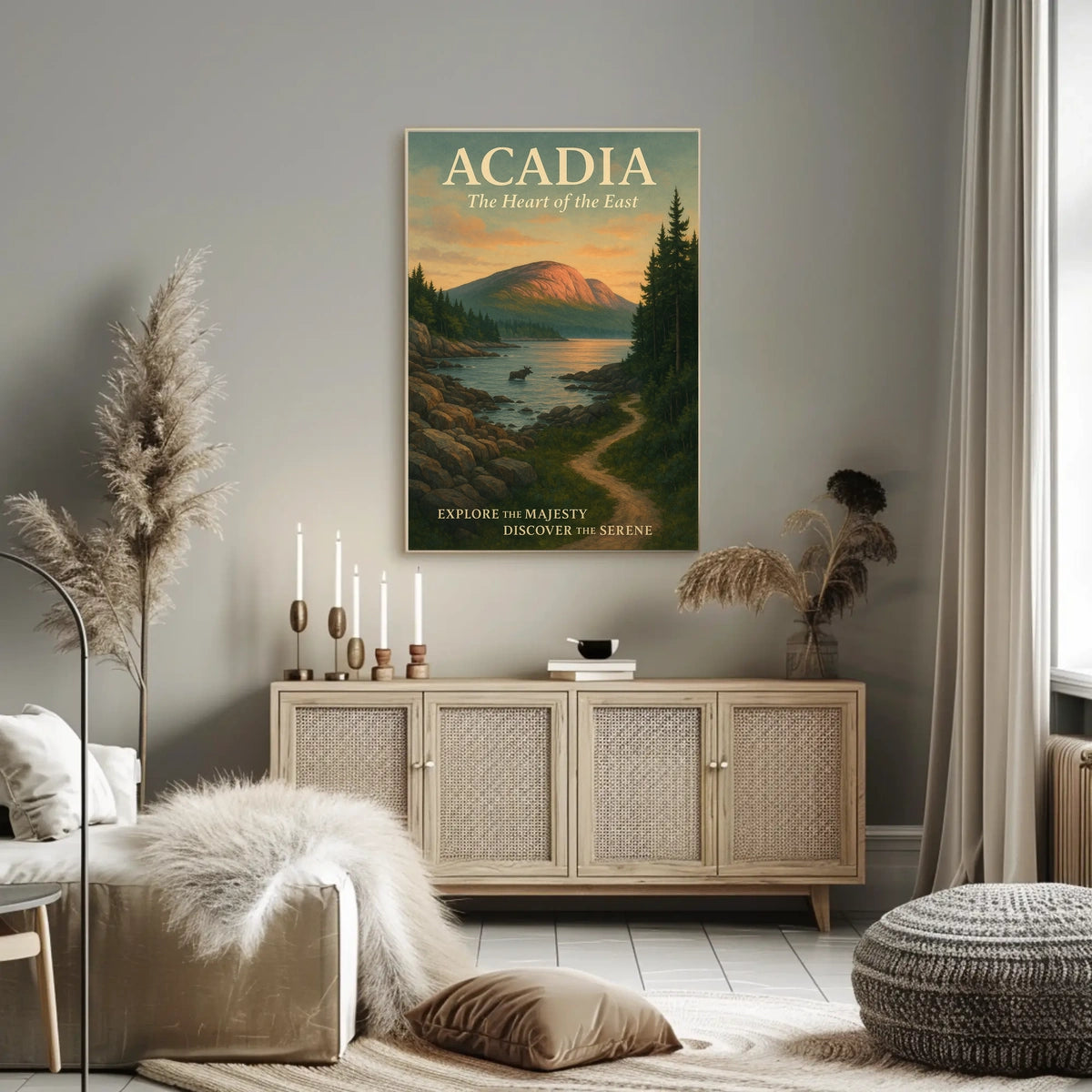 Acadia The Heart Of The East Poster