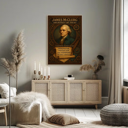James McClurg Architect of Ideas Poster