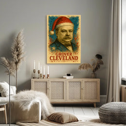 Grover Cleveland 22nd President of the United States Christmas SeriesPoster