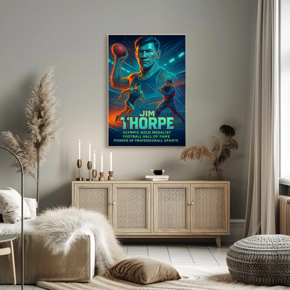 Celebrating a Sports Legend Poster