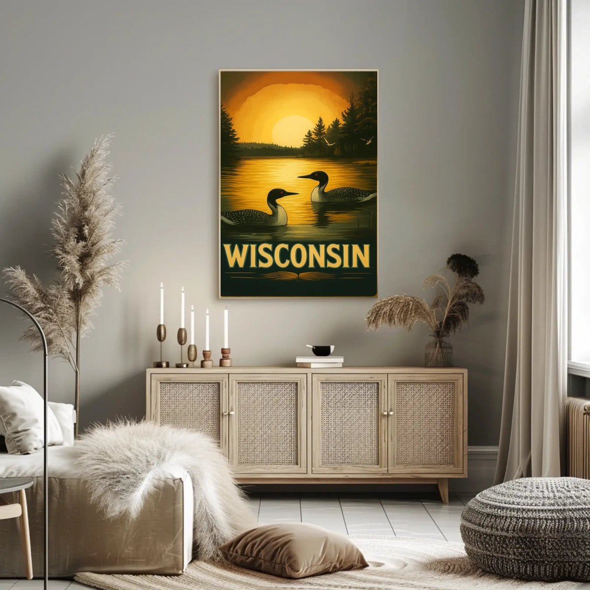 Wisconsin Wilderness Poster