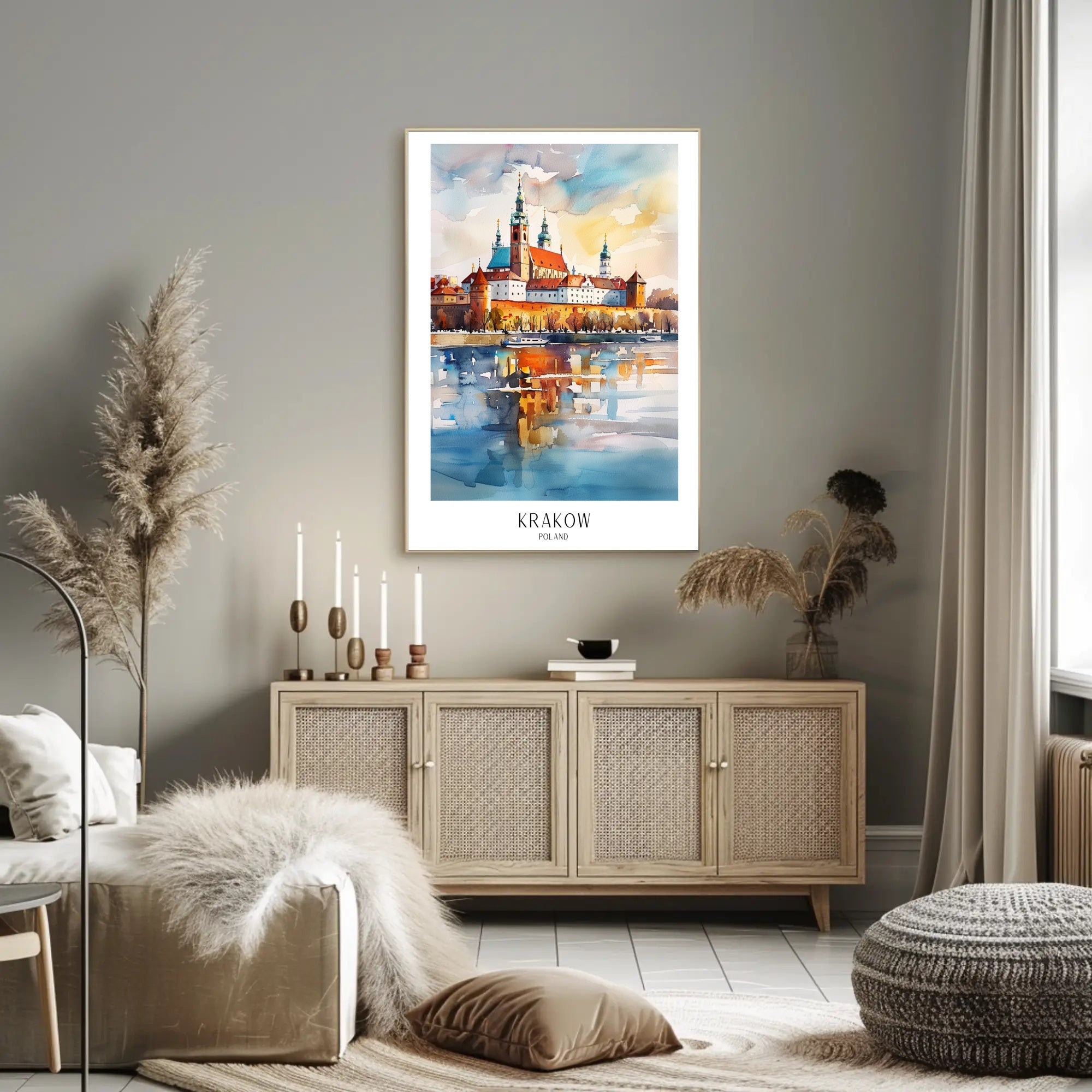 Krakow's Majestic Landscape Poster PosterGoat