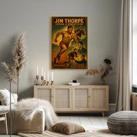 Jim Thorpe Celebrating a Sports Legend Poster