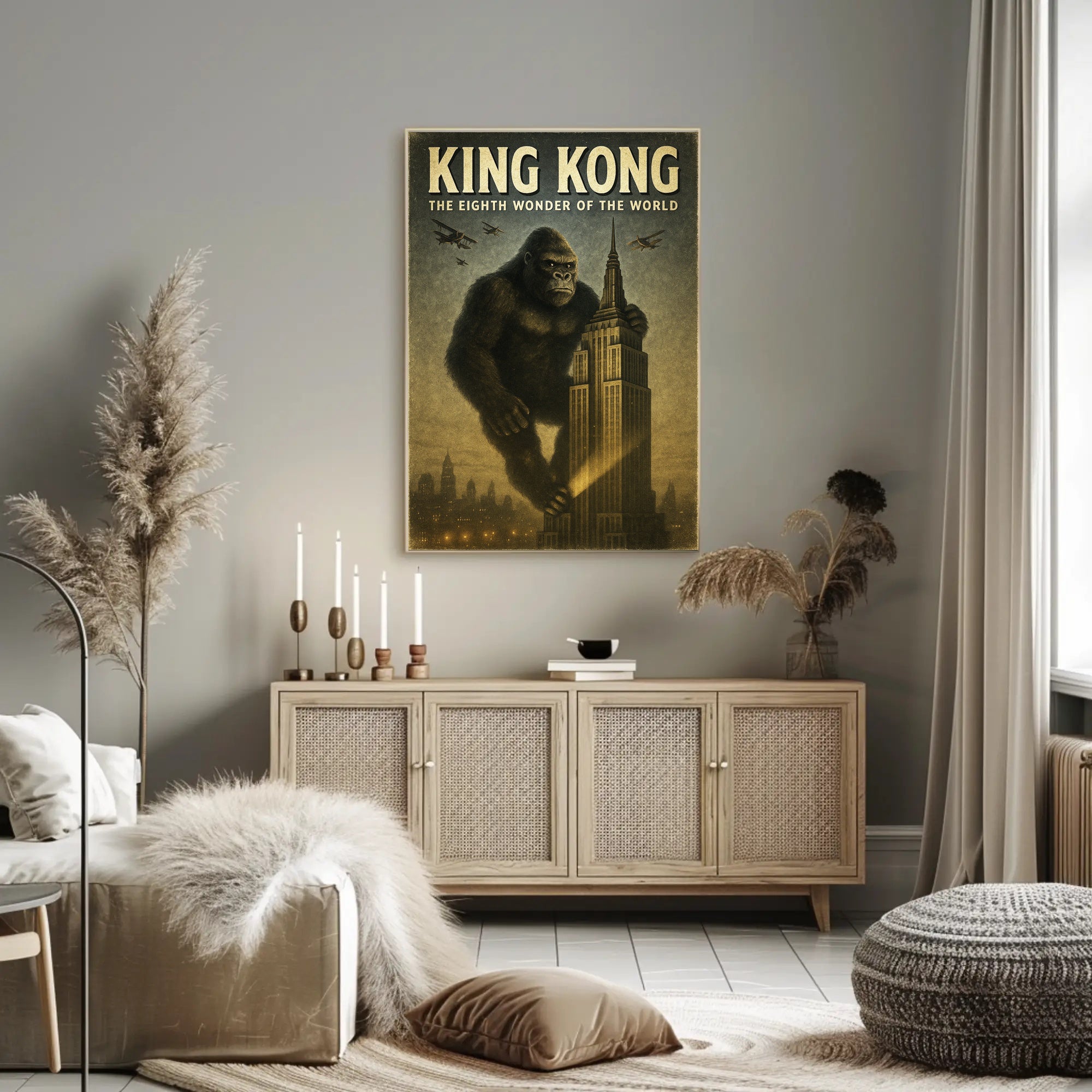 King Kong The Eighth Wonder of the World Poster PosterGoat