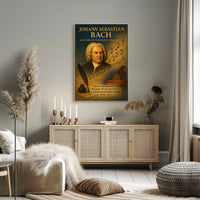 Johann Sebastian Bach Master Of Poster