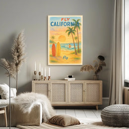 Fly California Poster