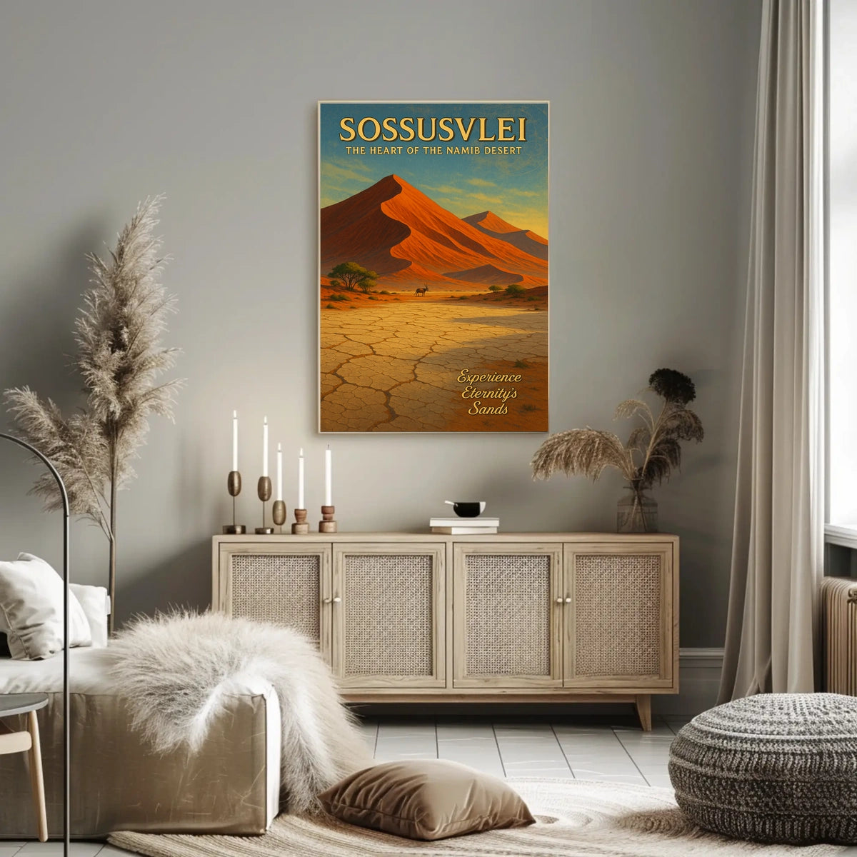 Sossusvlei The Heart of the Namib Desert Poster