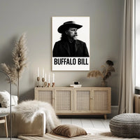 Buffalo Bill Historic American Old West Heritage Poster