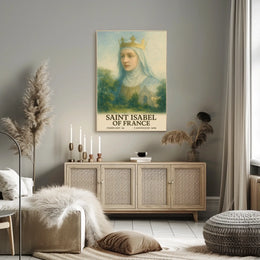 Saint Isabel Of France Poster