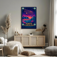 North Carolina A Celebration of Heritage Poster