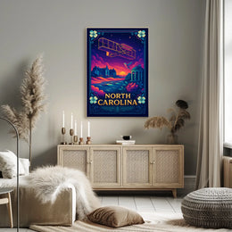 North Carolina A Celebration of Heritage Poster