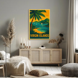 Virgin Islands Paradise Poster