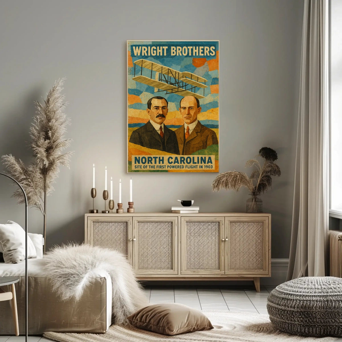 Wright Brothers Pioneers Of Flight Poster