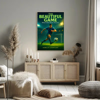 The Beautiful Game Soccer Sports Poster PosterGoat