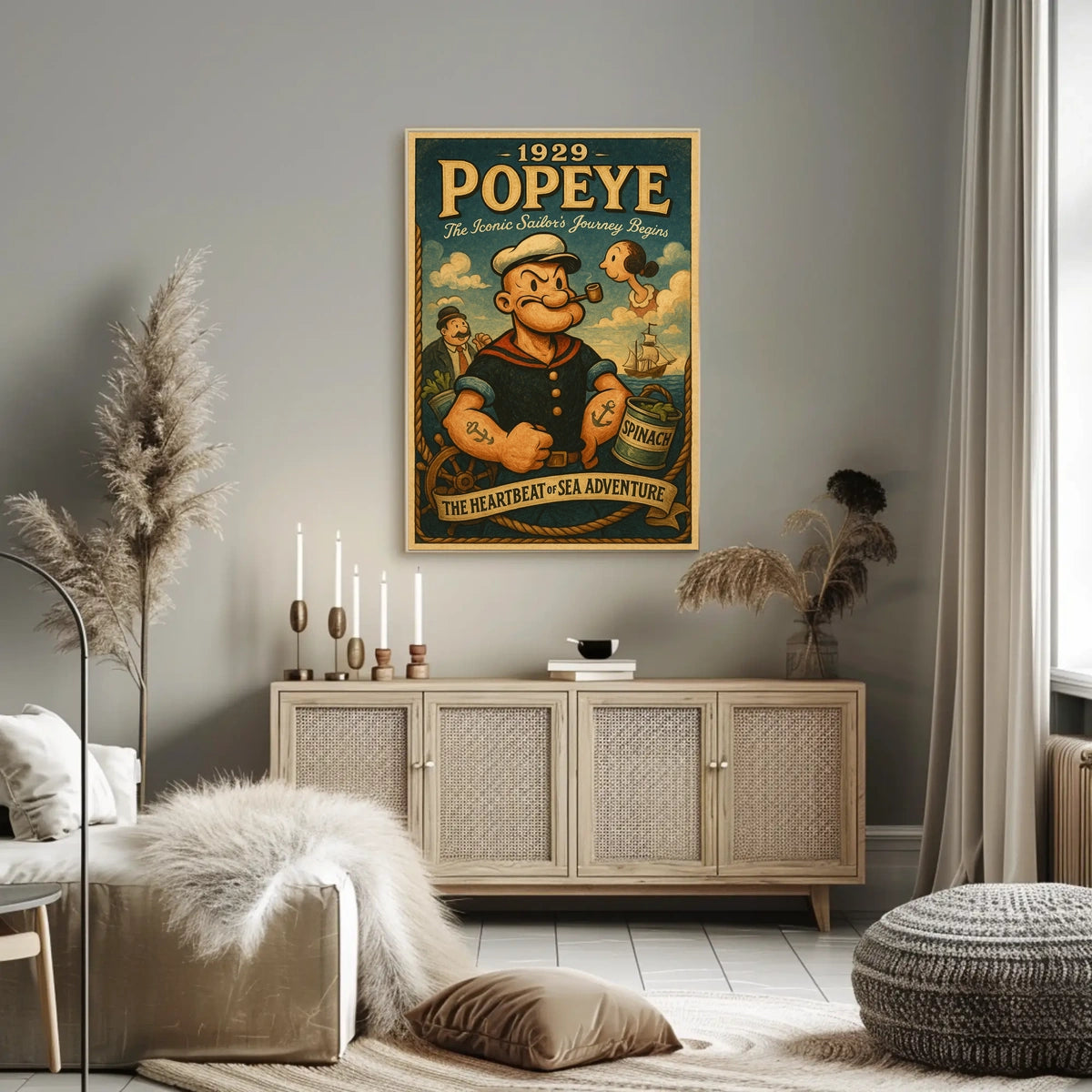 Popeye 1929 Art Poster POP-13
