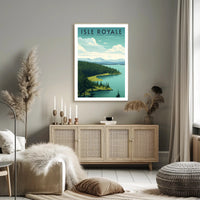 Isle Royale National Park Scenic Poster Wall Art