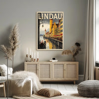 Lindau A Picturesque Lakeside Town Poster
