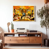 Frederick Bancroft's Oriental Magic Show Cultural Heritage Poster