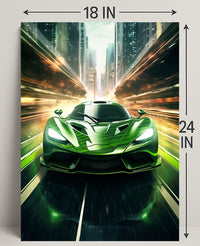 Speed In The City Poster