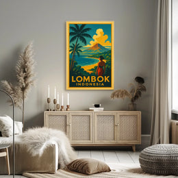 Lombok, Indonesia Poster