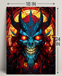 Infernal Visage Poster PosterGoat