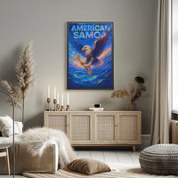 American Samoa Eagle Poster