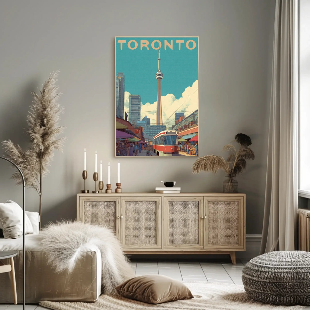 Toronto Cityscape Poster
