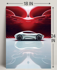 Futuristic Elegance Poster