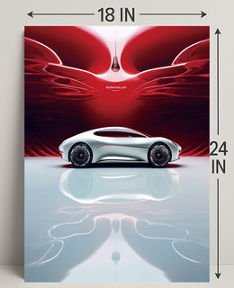 Futuristic Elegance Poster