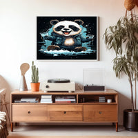 Cool Panda Vibes Poster