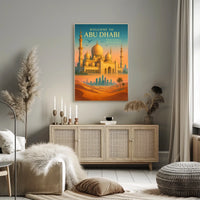 Welcome To Abu Dhabi Poster