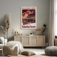 Join the Submarine Service Military Recruitment Poster