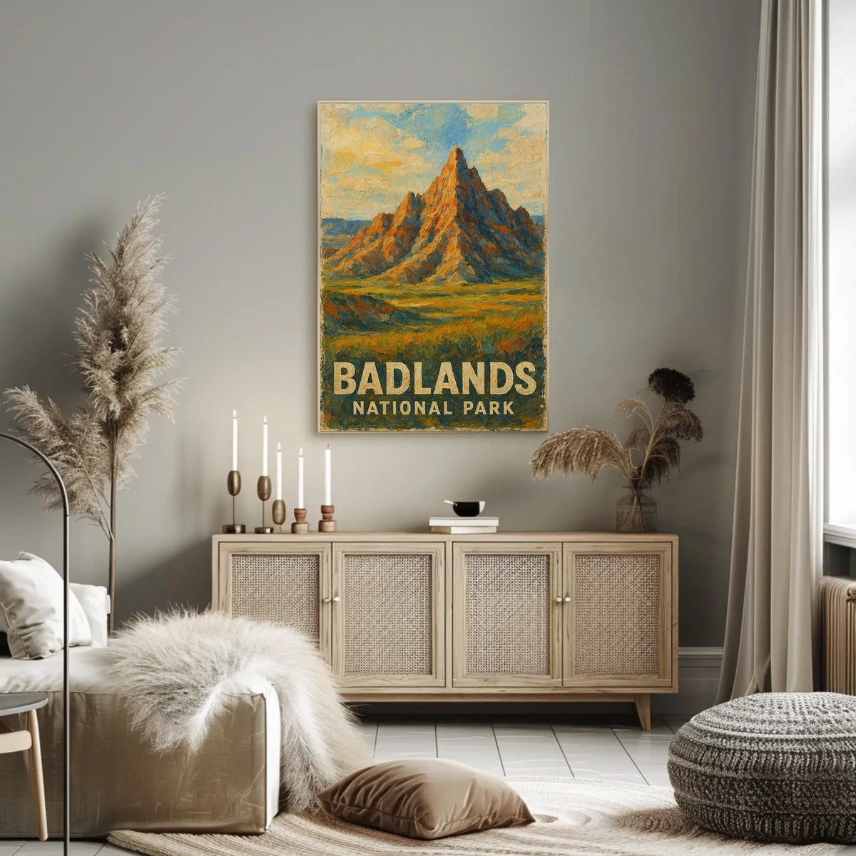 Badlands National Park Poster