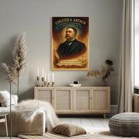 Chester A. Arthur A President Transforming Administration Poster PosterGoat