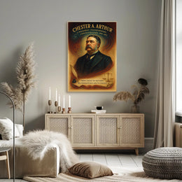 Chester A. Arthur A President Transforming Administration Poster PosterGoat