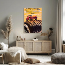 Pirelli Wide-Radial Technology Poster
