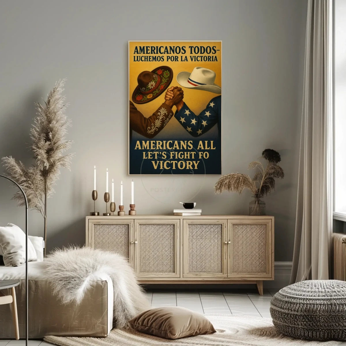 Unity in Diversity: Patriotic Cultural Heritage Poster