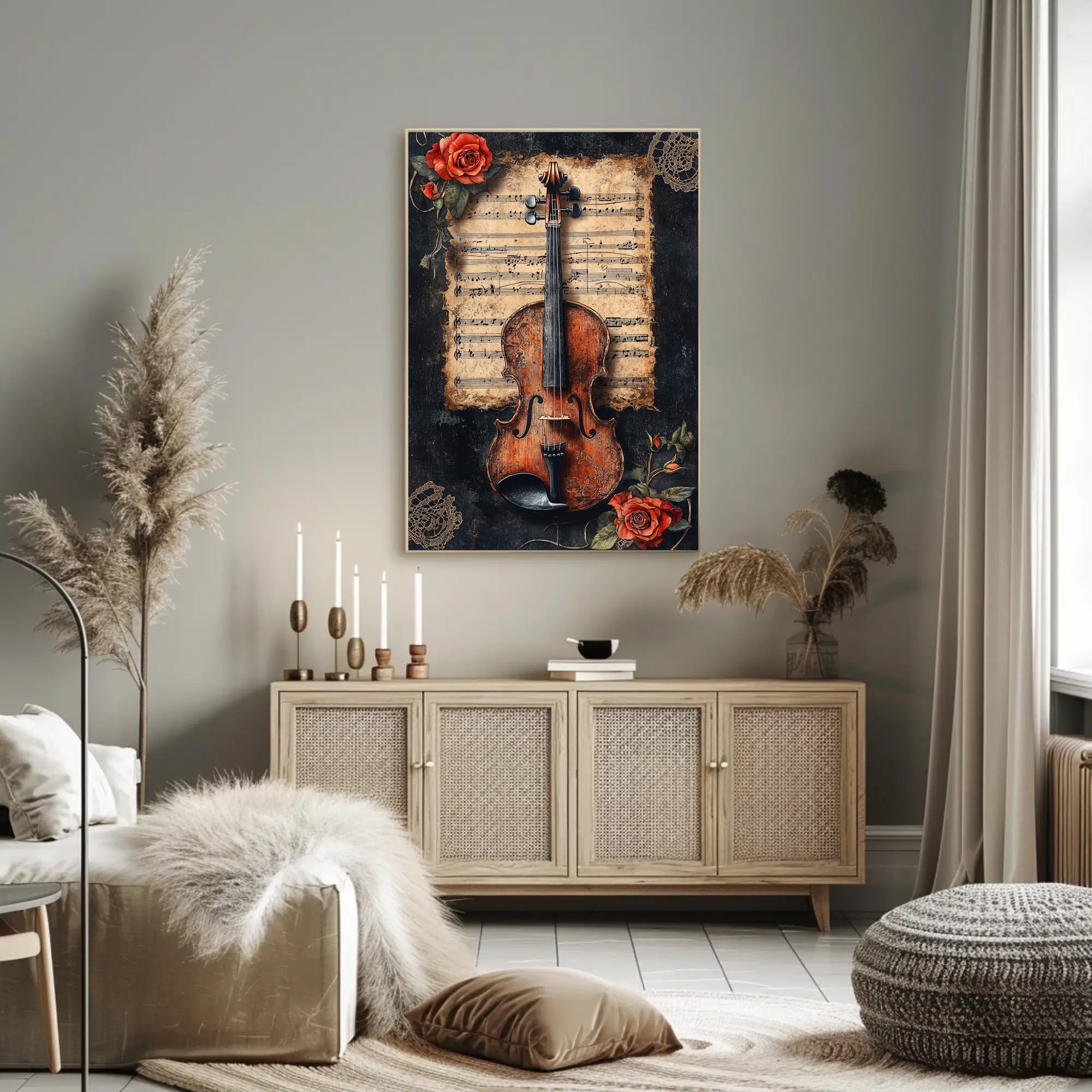 Symphony Of Roses Poster