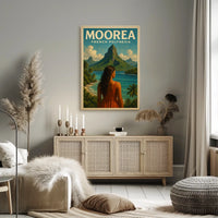 Moorea French Polynesia Poster