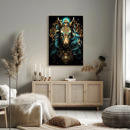 Celestial Equine Majesty Poster