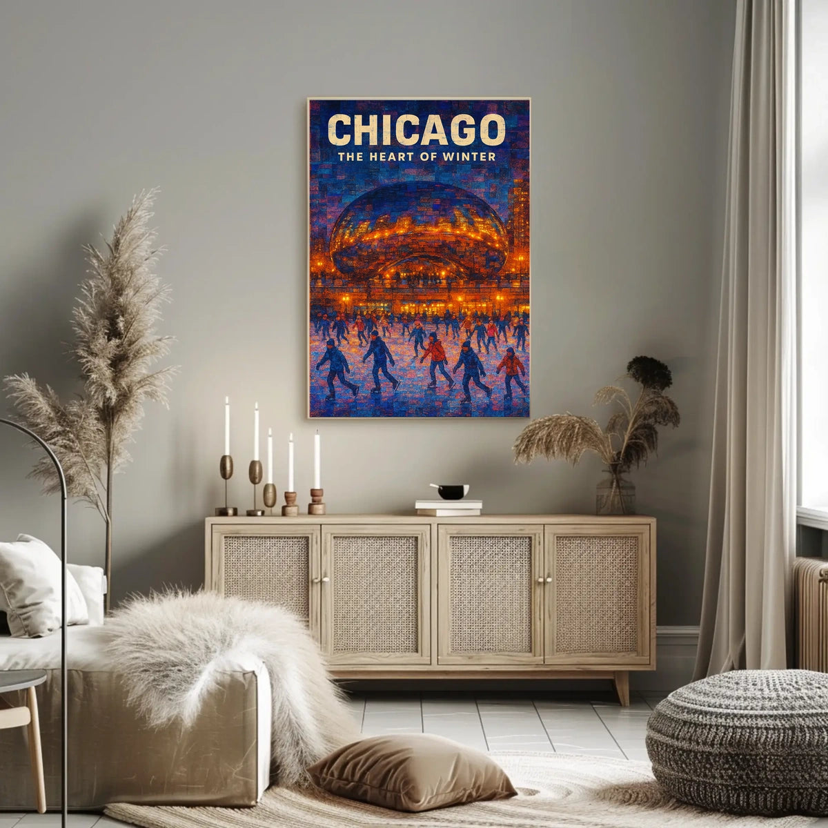 Chicago The Heart of Winter Poster