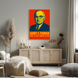 Harry S. Truman Presidential Term Poster