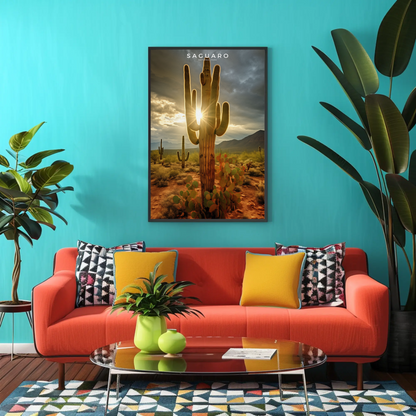 Saguaro National Park Poster