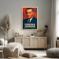 Lyndon B. Johnson Presidential Poster