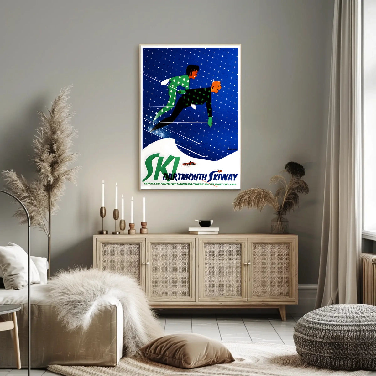 Ski Dartmouth Skiway Poster