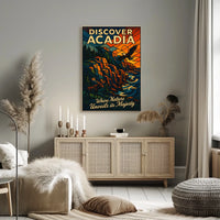 Discover Acadia Poster