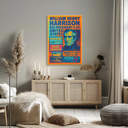 William Henry Harrison 9th President Poster