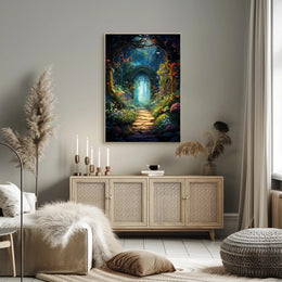 Enchanted Garden Pathway Poster