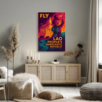 Explore the Lao Peoples Democratic Republic Poster