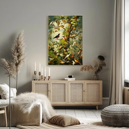 Birds Of Paradise William Morris Art Poster